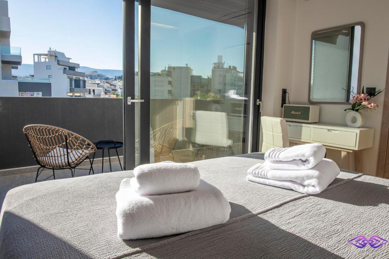 Appartement Luxury Penthouse With Acropolis View And Jacuzzi à Athènes Extérieur photo