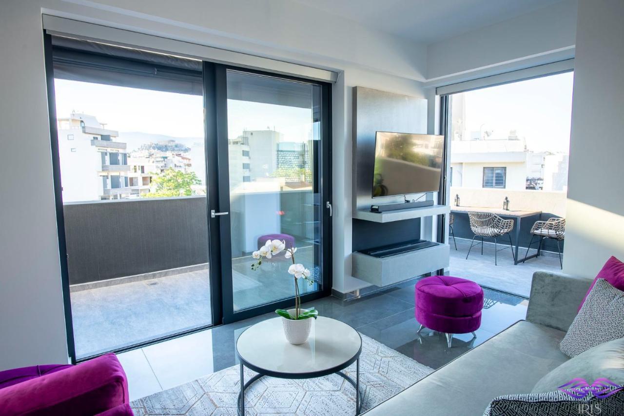 Appartement Luxury Penthouse With Acropolis View And Jacuzzi à Athènes Extérieur photo